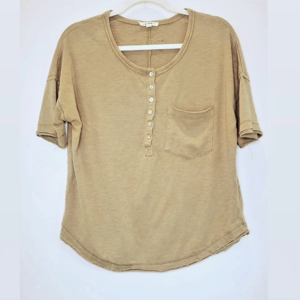 olive green top